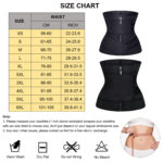 High Compression Latex Waist trainer 9 Steel Bones - Image 4