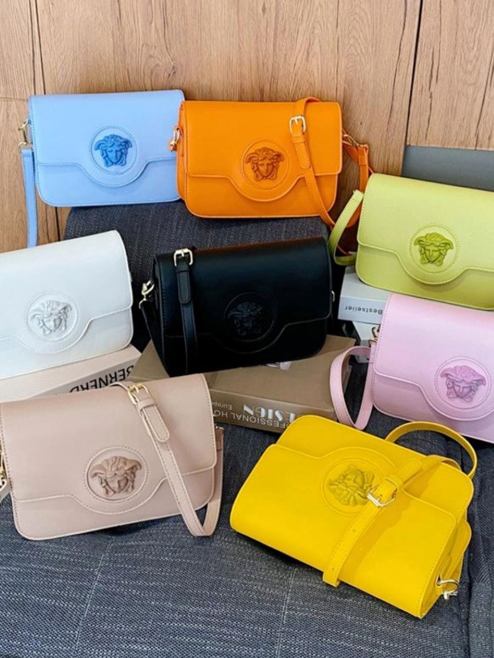 Clutch-Bags Classic Branded Stylish Leather Clutch Bags - Image 1