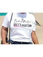 Unisex white Grey's Anatomy Seattle t-shirt