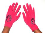 SLAYA Logo Gloves – Black & Red - Image 2