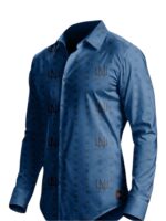 UN Pattern 100% Silk Shirt