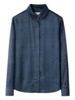 UN Pattern 100% Silk Shirt - Image 3