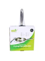 24cm Stainless Steel Frying Pan with Lid - Image 3